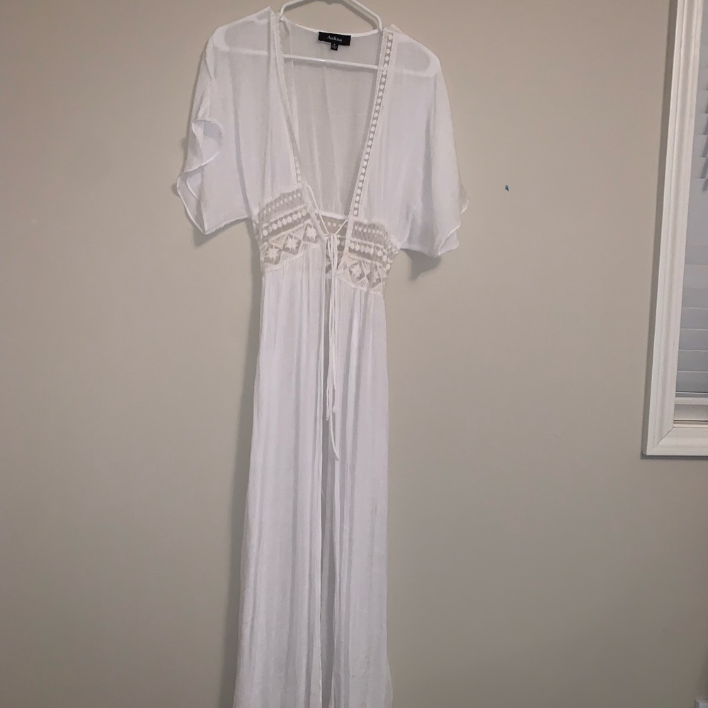 Beach resort bathing suit coverup